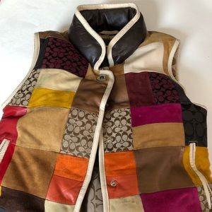 Authentic Coach Kids Patchwork Vest